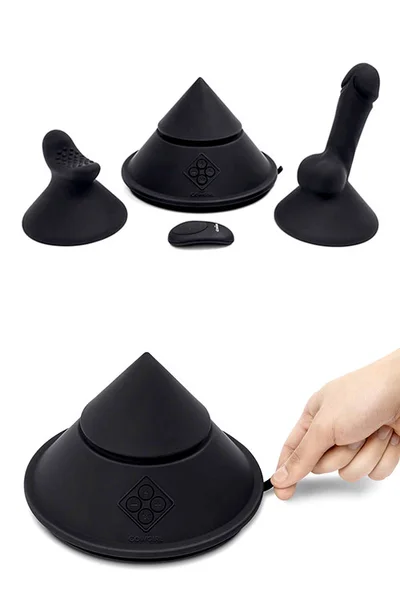 Cowgirl Cone Sex Machine with Two Attachments — image 3 of 6