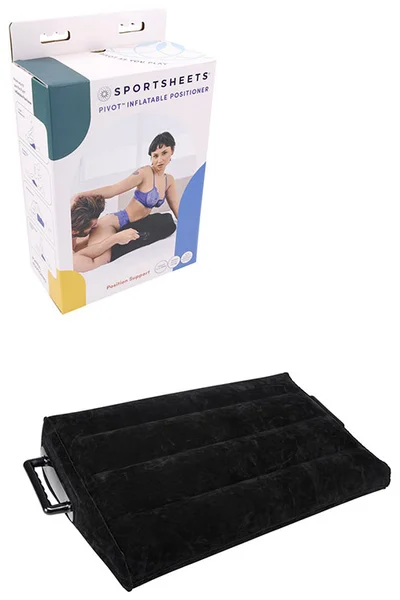 Sportsheets Pivot Inflatable Sex Positioning Pillow With Handles — image 7 of 18