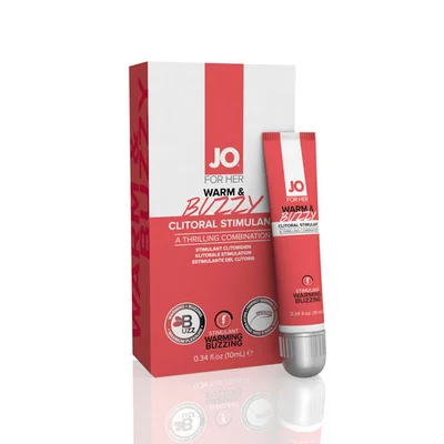 jo warm and buzzy clitoral cream 10ml