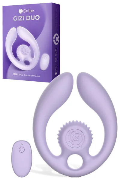 SVibe Gizi Duo 4.3" Couples Vibrator with Remote Control — image 8 of 10