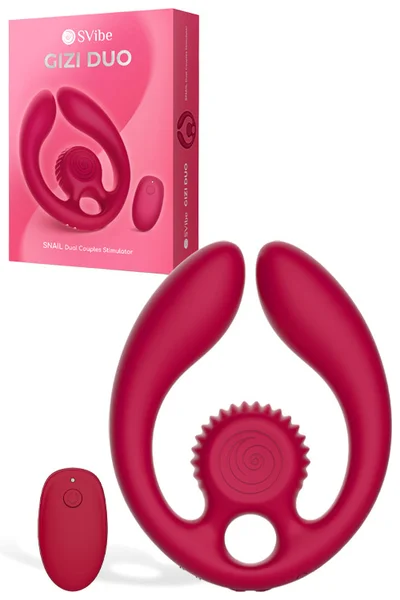 SVibe Gizi Duo 4.3" Couples Vibrator with Remote Control — image 6 of 10