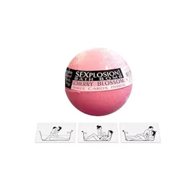 sexplosion bath bomb cherry blossom
