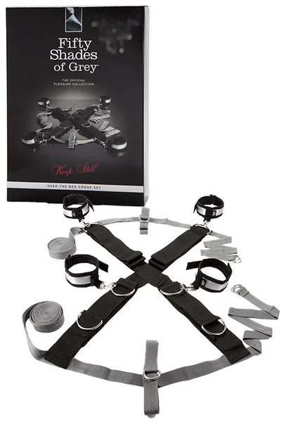Fifty Shades Keep Still Over The Bed Cross Restraint Kit With Blindfold — image 16 of 20