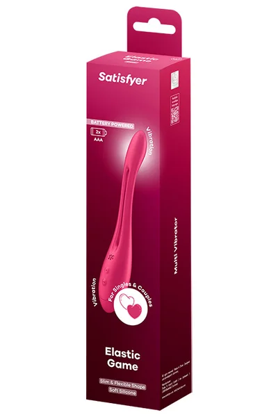 Satisfyer Elastic Game 8.1" Battery Operated Multi Use Vibrator — image 5 of 5