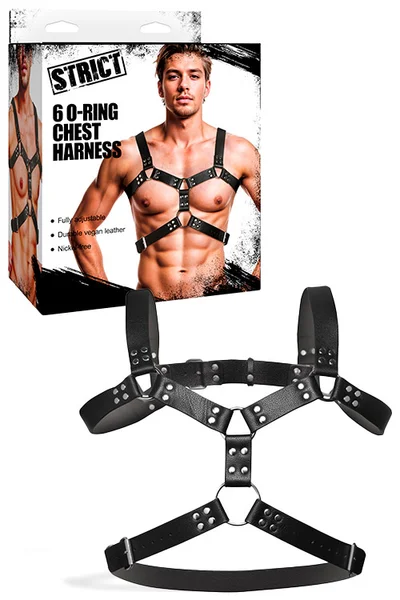 Strict 6 O Ring Chest Harness — image 6 of 12