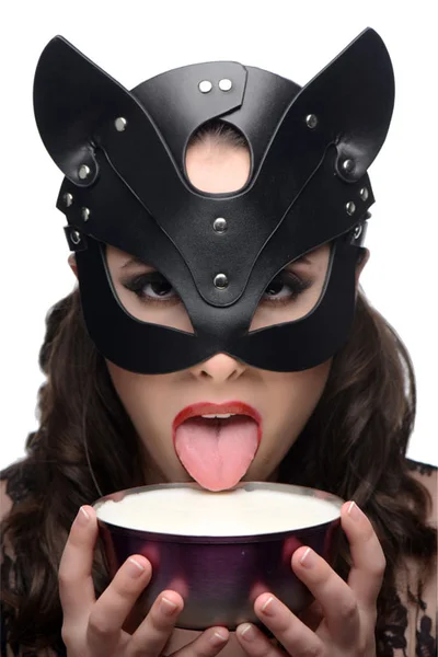 Master Series Naughty Kitty Vegan Leather Cat Mask — image 6 of 15