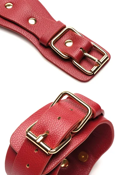 Bedroom Bliss Lovers Restraints Faux Leather 8 Piece Bondage Kit — image 5 of 5