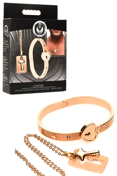 Master Series Cuffed Locking Bracelet & Key Necklace — image 7 of 18