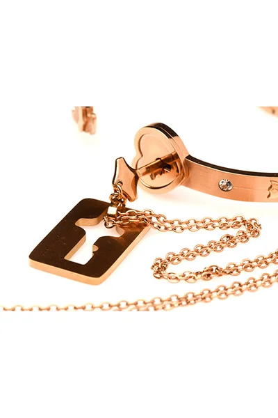 Master Series Cuffed Locking Bracelet & Key Necklace — image 10 of 18