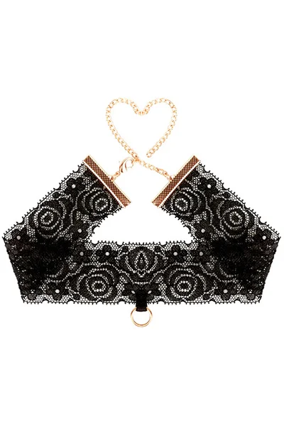 Rosy Gold Nouveau Lace Cuffs and Collar — image 5 of 5
