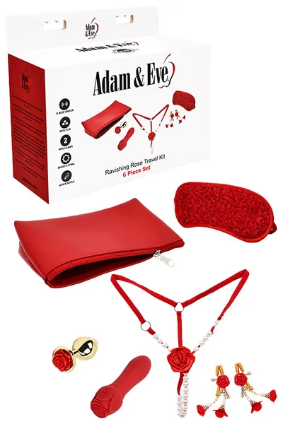 Adam and Eve Ravishing Rose 6 Piece Couples Pleasure Kit — image 19 of 24