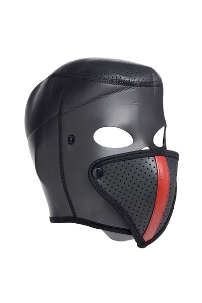 Master Series Scorpion Neoprene Bondage Hood with Removable Blindfold & Face Mask — image 2 of 5