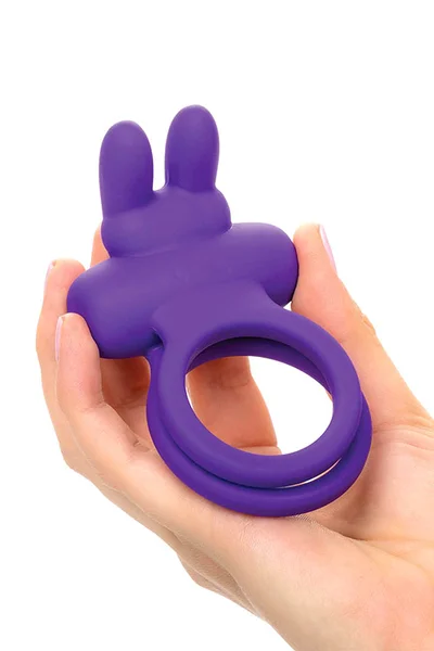Adam and Eve Rockin' Rabbit 1.75" Vibrating Couples Ring — image 4 of 4