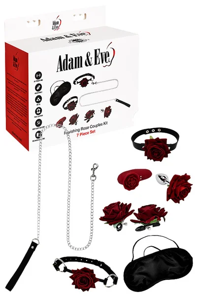 Adam and Eve Ravishing Rose 7 Piece Couples Pleasure Kit — image 13 of 24