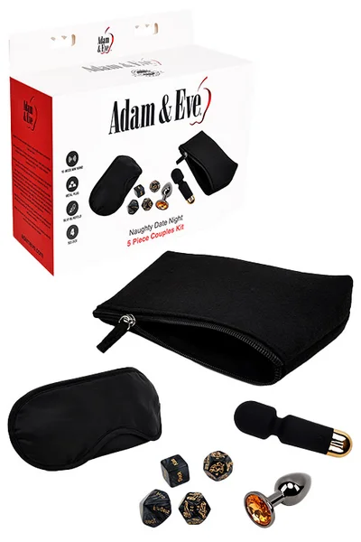 Adam and Eve Naughty Date Night 5 Piece Couples Pleasure Kit — image 7 of 12