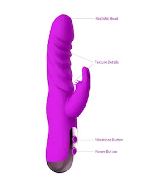 Amore Slabbed Rabbit Vibrator — image 4 of 4
