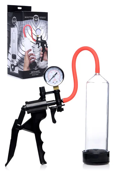 Master Series Jack Mate 9" Precision Gauge Penis Pump — image 4 of 6
