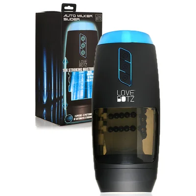 lovebotz auto milker slider 10 beaded stroking masturbator