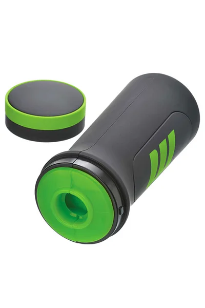 Blush M2 8.5" Squeezable Flip Open Real Feel Stroker — image 4 of 5