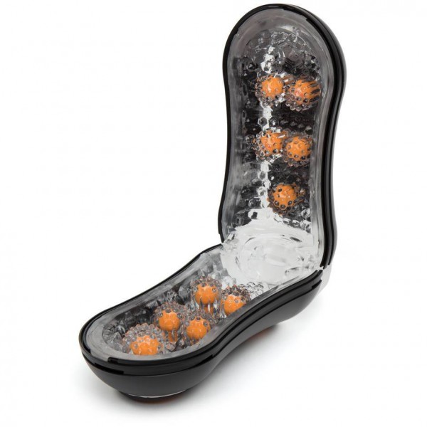 TENGA Flip Orb Orange Crash Strong Male Masturbator