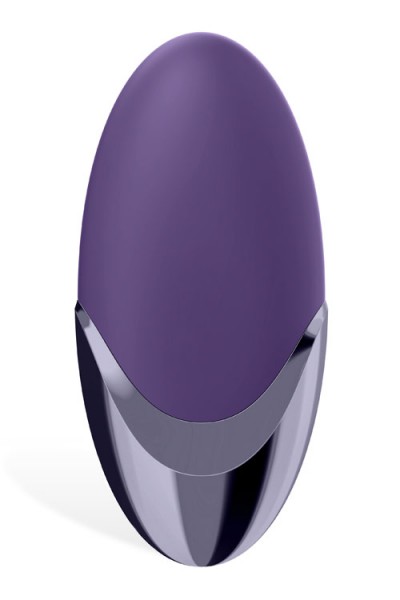 Satisfyer Purple Pleasure 3.7" Lay On Clitoral Vibrator