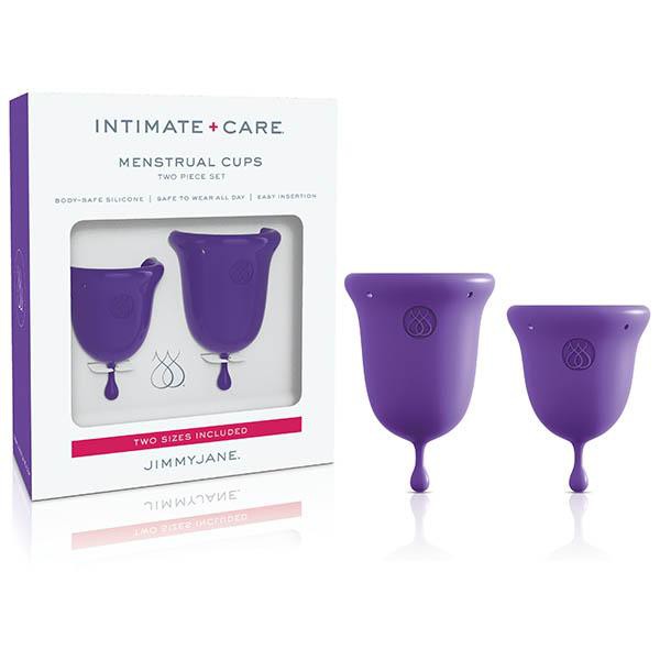 Jimmy Jane Reusable Silicone Menstrual Cups (2 Pack)