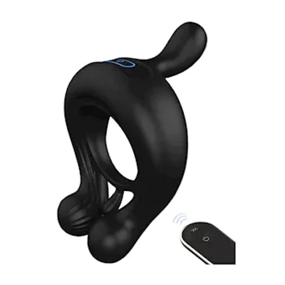 amore nosy partner remote controlled vibrating cock ring