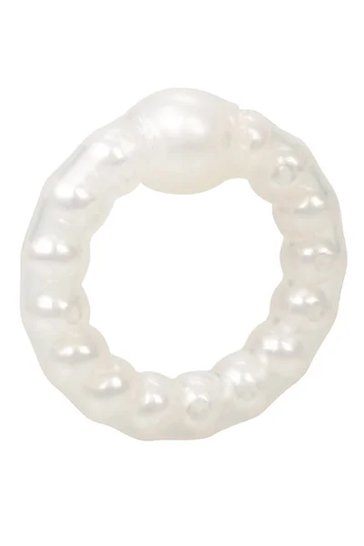 Calexotics Pearl Beaded Prolong 1.5" Cock Ring — image 2 of 9
