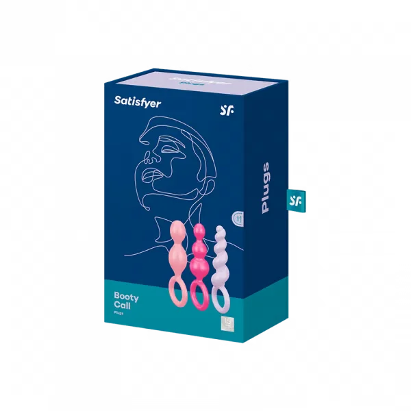 Satisfyer Booty Call Silicone Butt Plug Set — image 6 of 6
