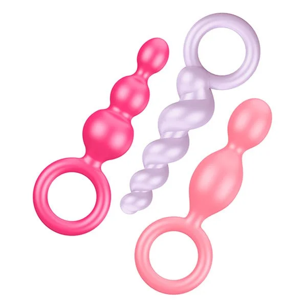 Satisfyer Booty Call Silicone Butt Plug Set — image 3 of 6