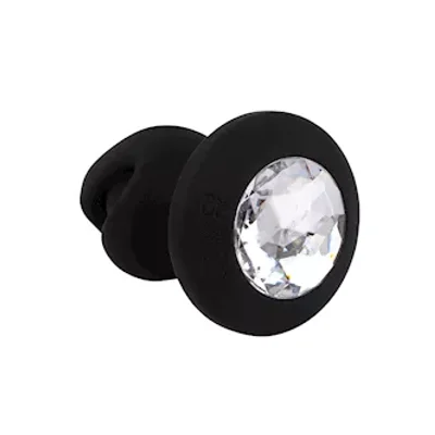 amore vibrating hollow diamond plug