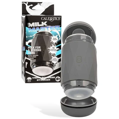 calexotics milk master squeezable 65 vibrating masturbator