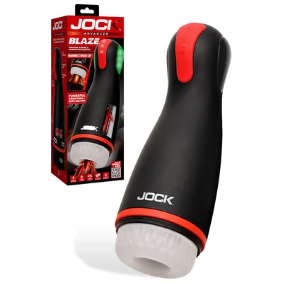 jock blaze 10 vibrating sucking warming masturbator