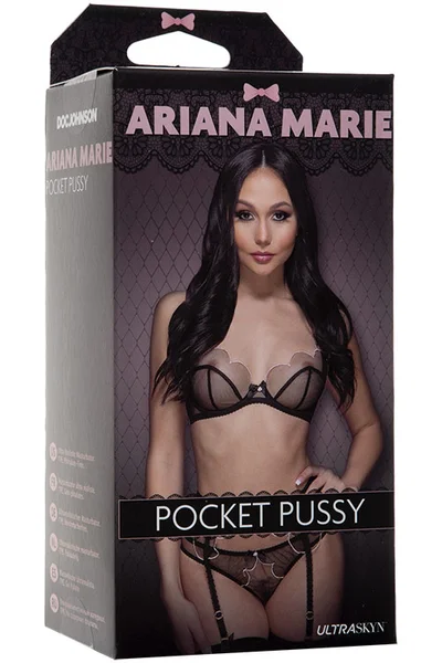 Doc Johnson Ariana Marie Pocket Pussy 7.5" Stroker — image 4 of 4