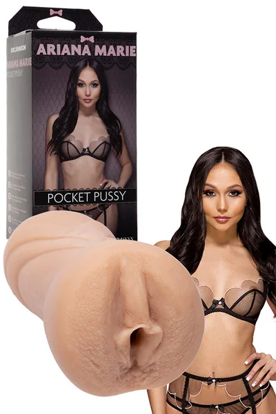Doc Johnson Ariana Marie Pocket Pussy 7.5" Stroker — image 9 of 12