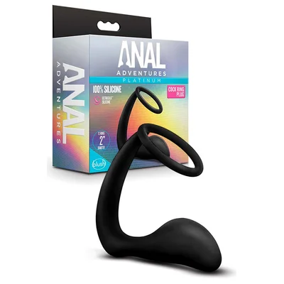 blush anal adventures 8 cock ring prostate massager