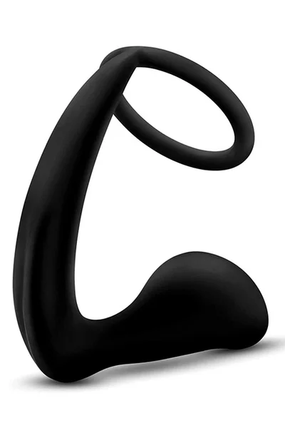 Blush Anal Adventures 8" Cock Ring & Prostate Massager — image 5 of 5