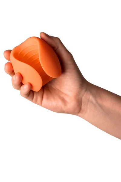 Emojibator Peach Emoji Vibrating Stroker — image 5 of 5