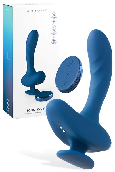 JimmyJane Solis Kyrios 6.4" Remote Controlled Heated Prostate Massager with Finger Grip — image 6 of 10