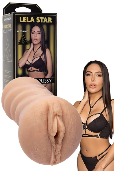 Doc Johnson Lela Star Pocket Pussy 5.75" Stroker — image 5 of 12