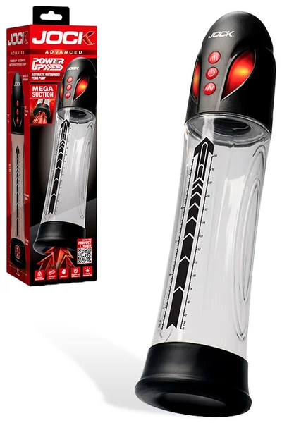 Jock Power Up 12" Waterproof Automatic Suction Penis Pump — image 6 of 10