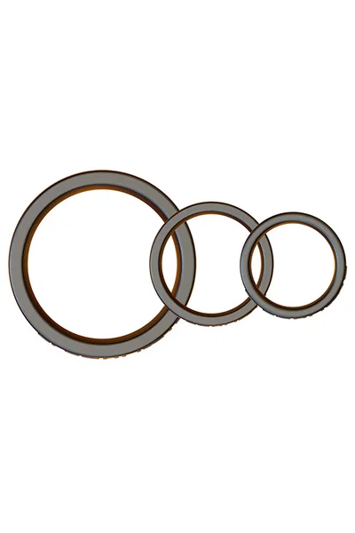 FleshLight 3 Piece Fleshbands Silicone Cock Ring Set — image 2 of 2