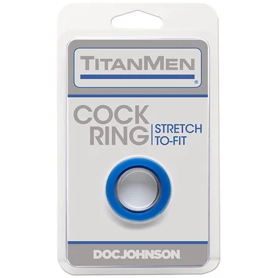 doc johnson titan men silicone cock ring