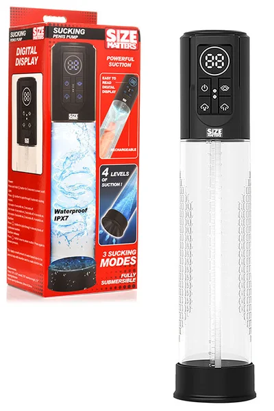 Size Matters 11.6" Sucking Penis Pump — image 6 of 10