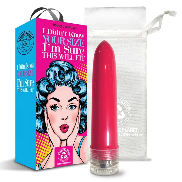 Pleasure Package I Didn't Know Your Size Multi Speed Vibrator — image 2 of 2