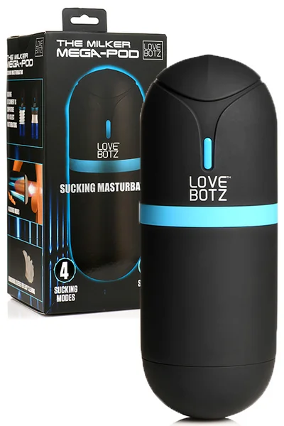 LoveBotz Milker Mega Pod 7.6" Double Ended Sucking Masturbator — image 5 of 8