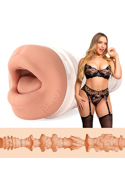 FleshLight Mia Malkova Headshot Mouth 9.75" Masturbator — image 5 of 12