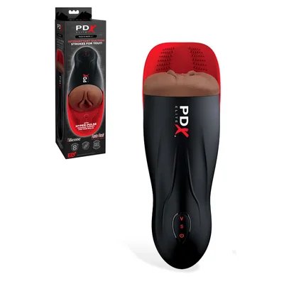 pdx fap o matic 2 sucking vibrating 105 vulva masturbator with ball massage