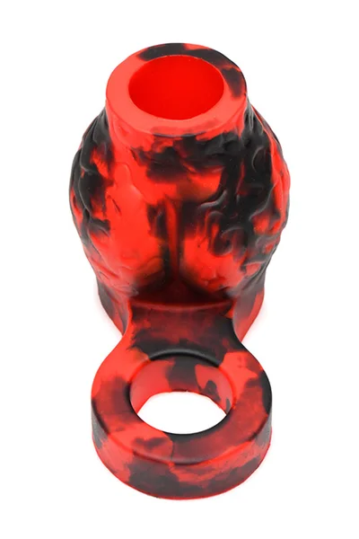 Creature Cocks Hell Hound 2.7" Silicone Penis Sleeve & Ball Stretcher — image 8 of 10