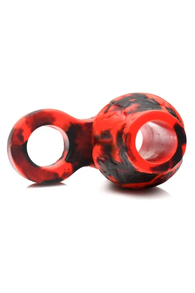 Creature Cocks Hell Hound 2.7" Silicone Penis Sleeve & Ball Stretcher — image 7 of 10